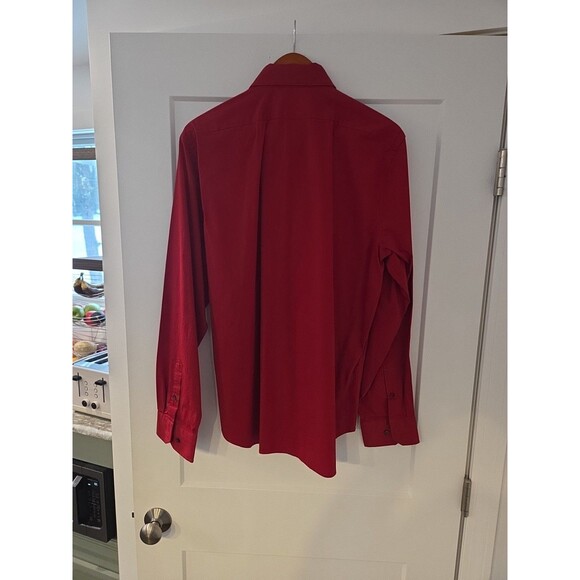 #62 Express 1MX Men Dress Shirt Modern Fit XL Extra Large Size(17-17 1/2) - Picture 3 of 3